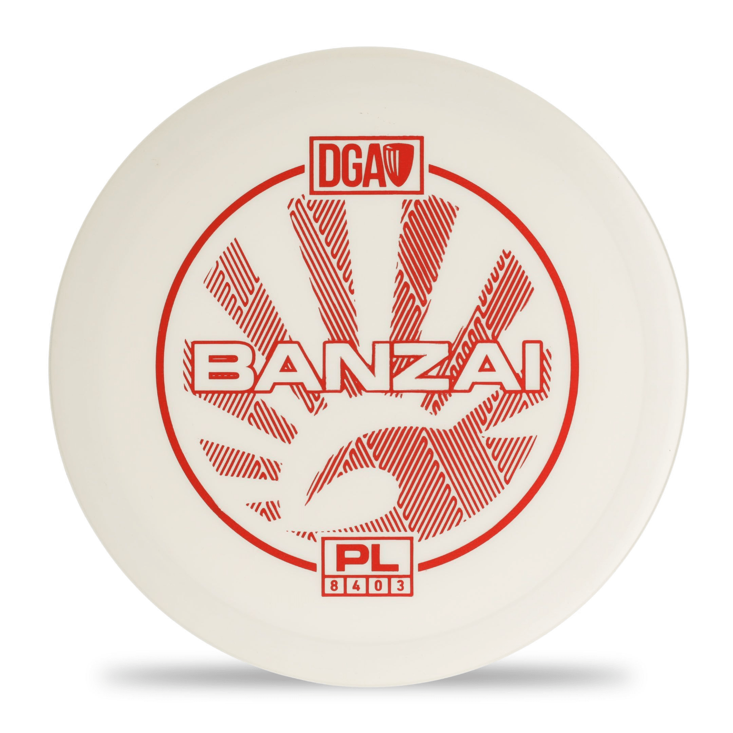 Banzai PL White Disc Golf Disc