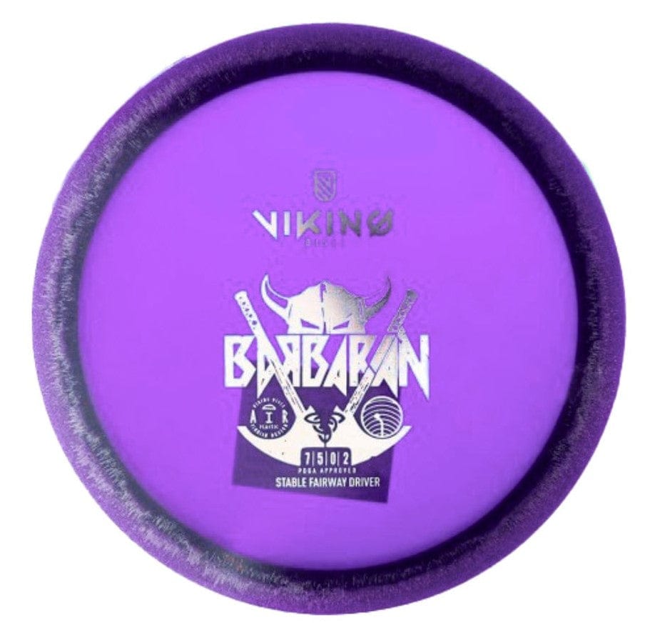 Purple Viking Discs Barbarian Air Disc Golf Driver