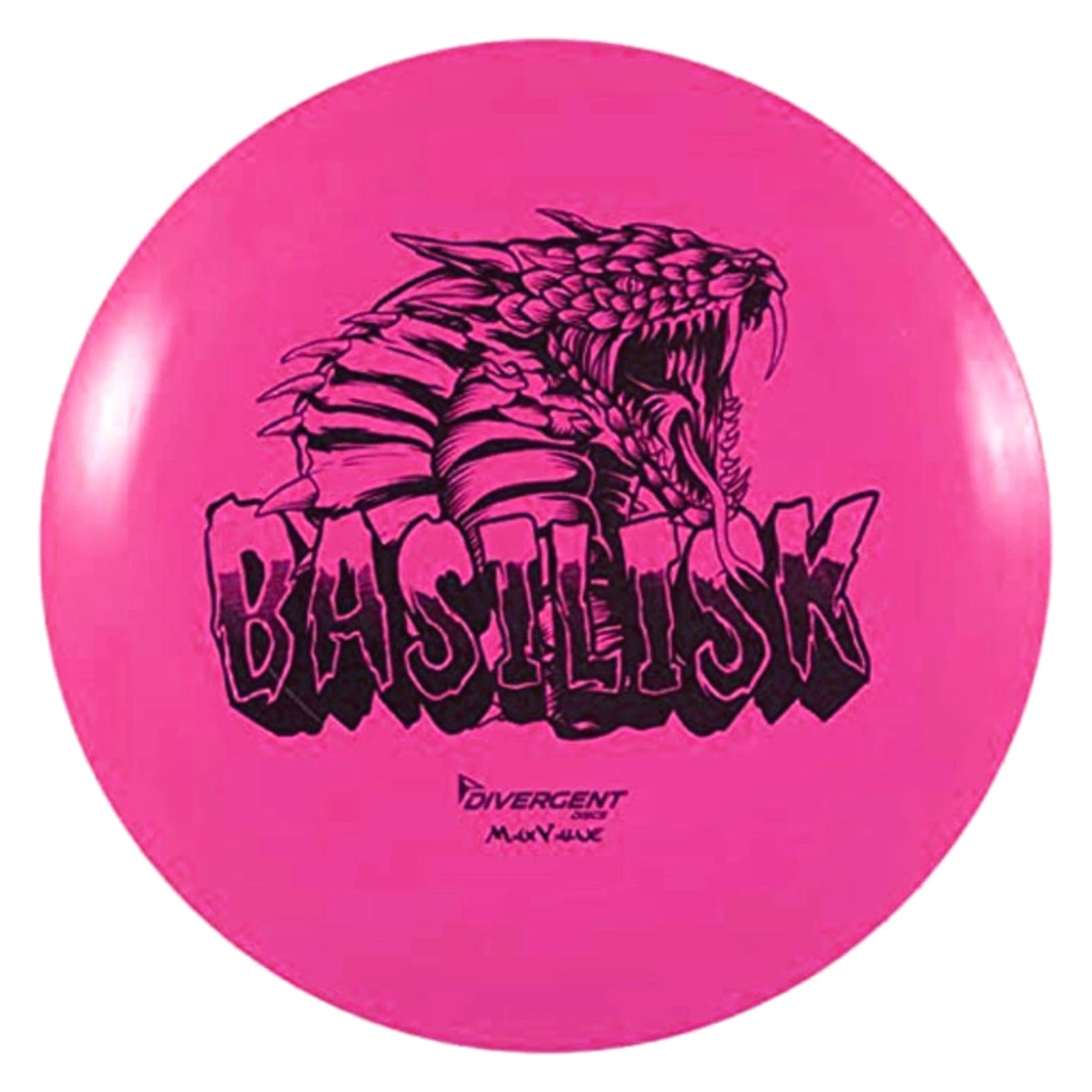 Pink Basilisk2 disc golf disc