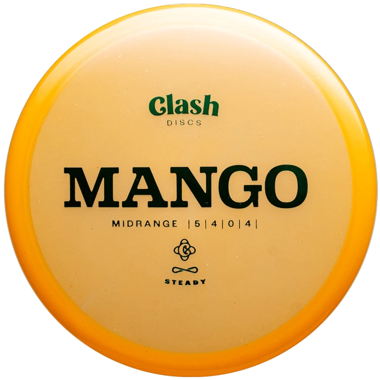 Clash Discs Mango disc golf disc in orange