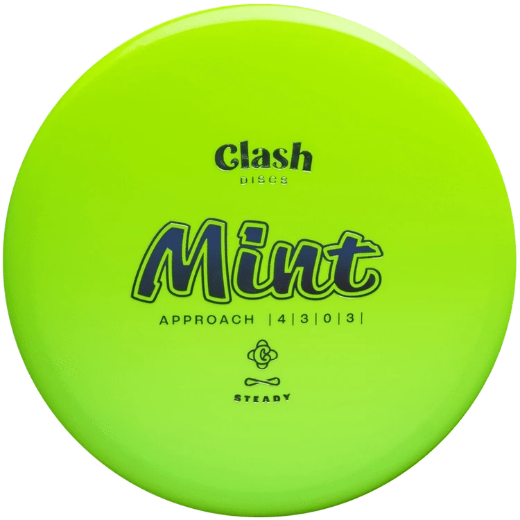 Clash Discs Mint green disc golf disc