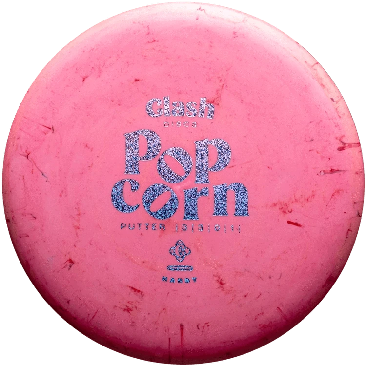 Clash Discs Popcorn Hardy Candy Pink Disc Golf Putter