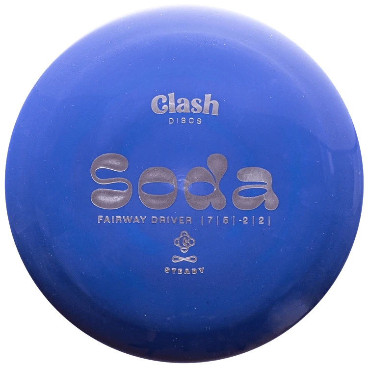 Blue Clash Soda Fairway Driver Disc