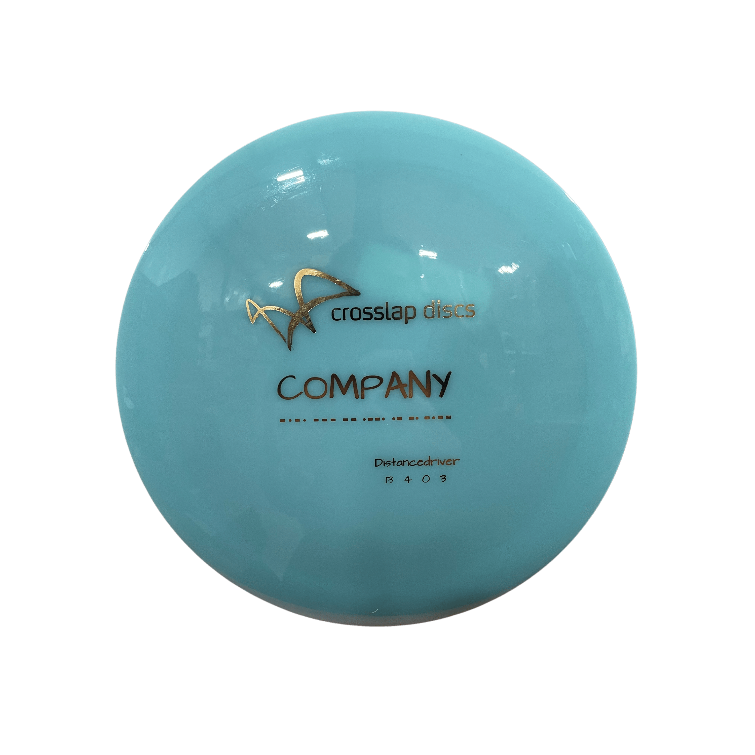 Company Blue Disc Golf Disc