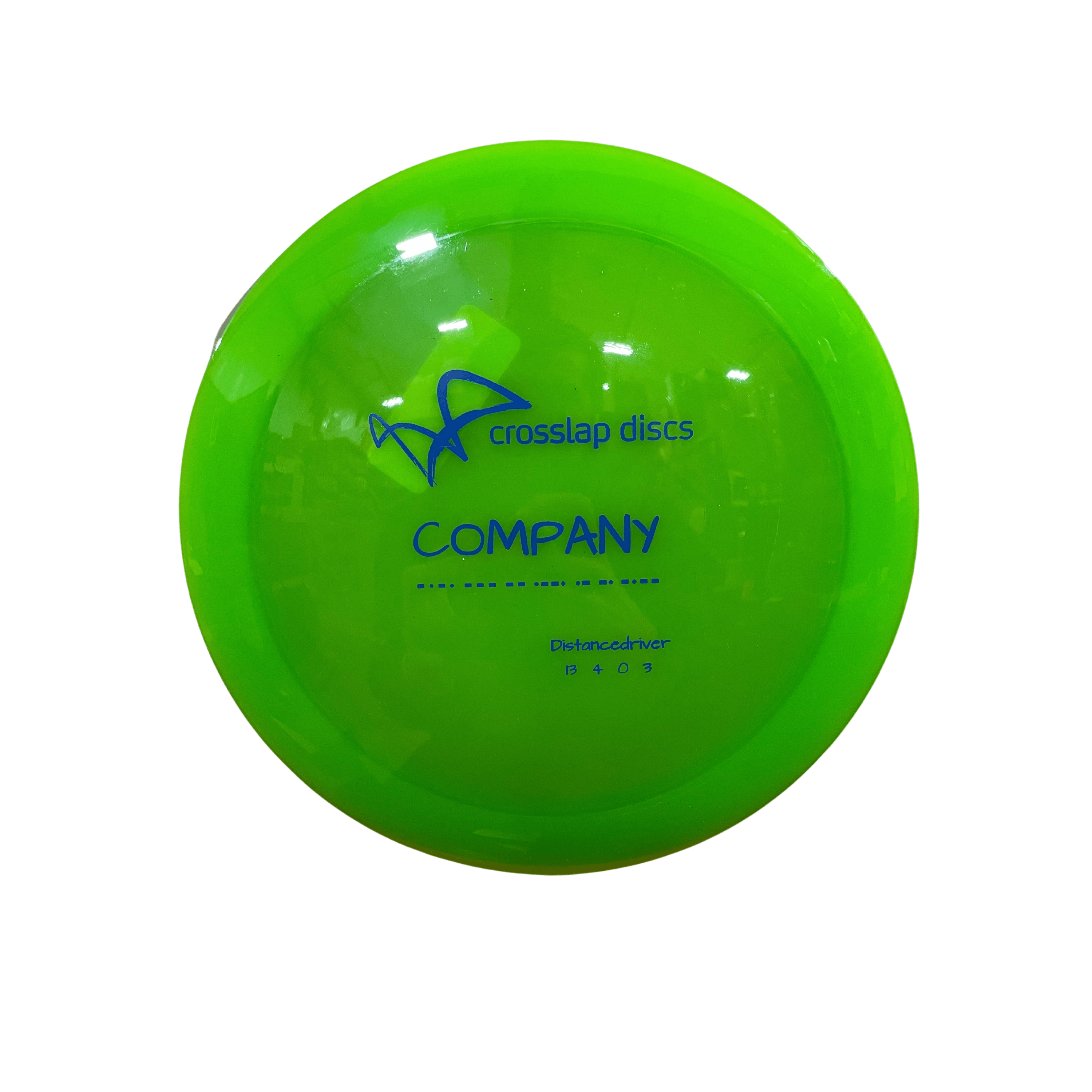 Company Green Disc Golf Disc
