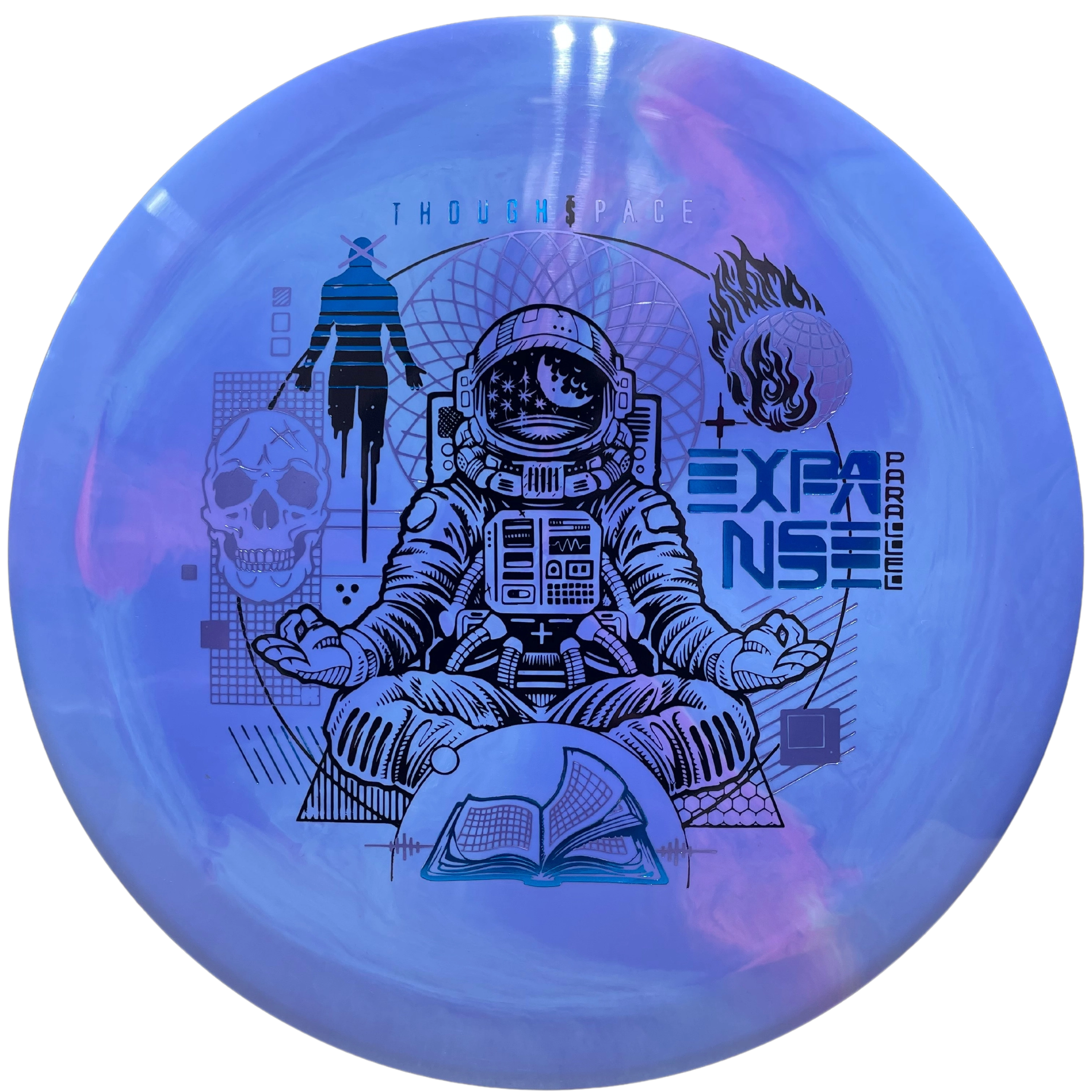 EXPANSE Parallel disc golf disc with astronaut graphic