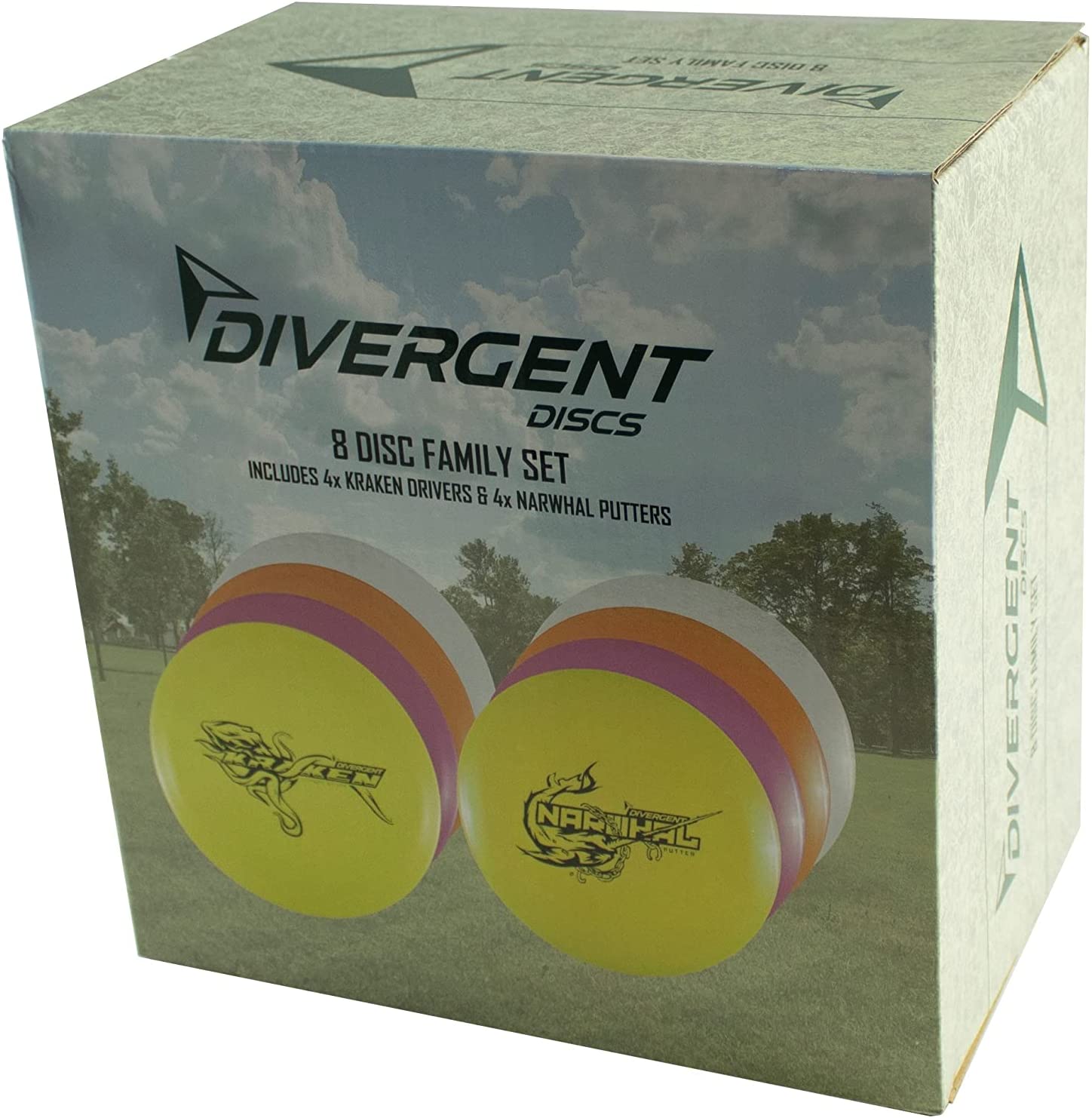Divergent Discs 8 Disc Family Set Box