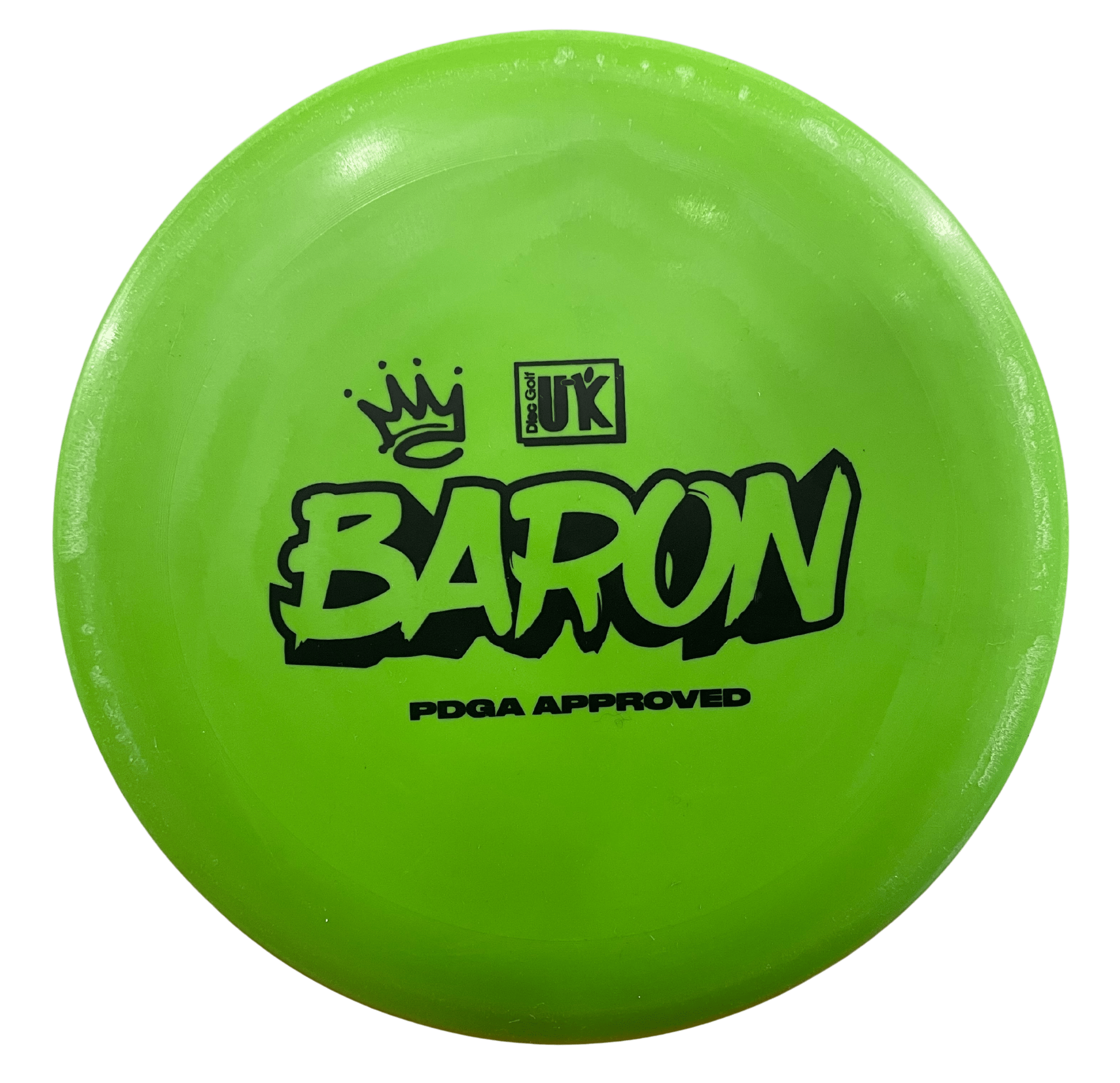 Green Baron disc golf disc