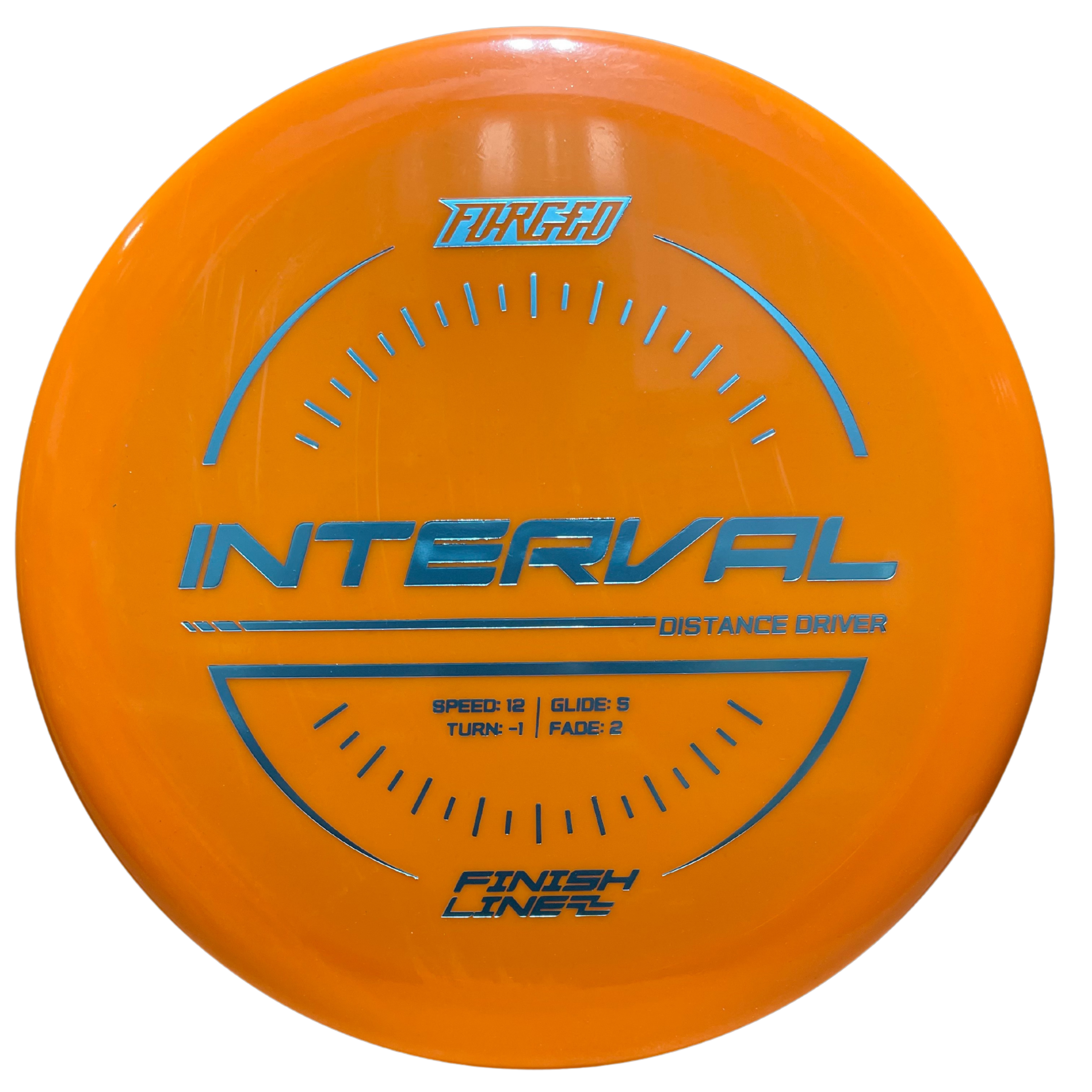 Orange Finish Line Forged Interval distance driver