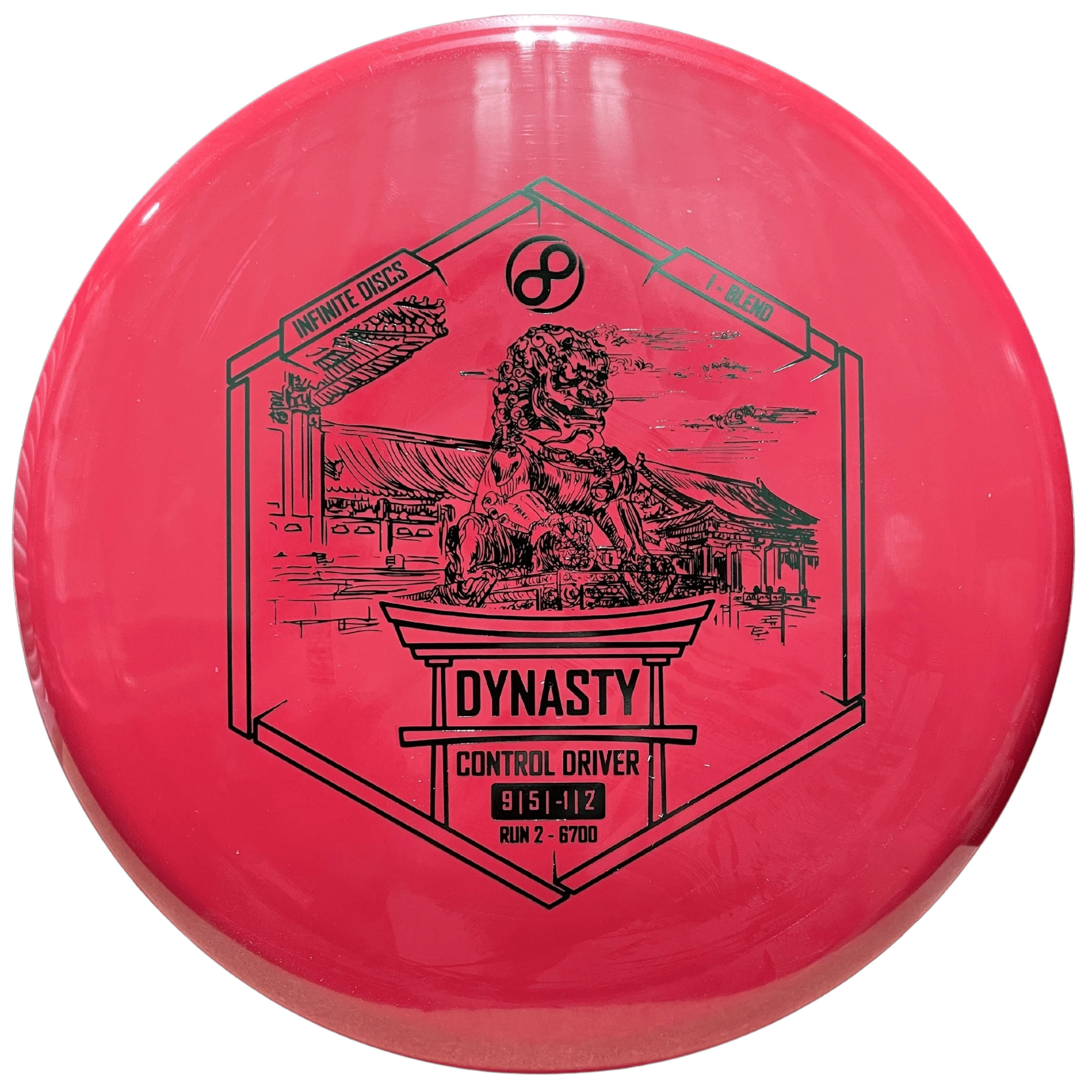 Pink Iblend Dynasty Control Driver Disc