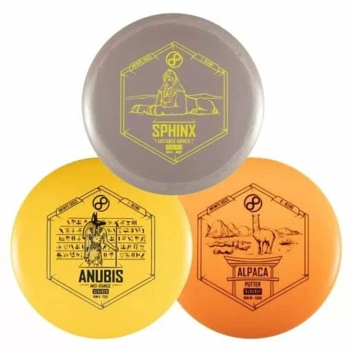 Infinite Discs 3-Disc Starter Set - Sphinx, Anubis, Alpaca