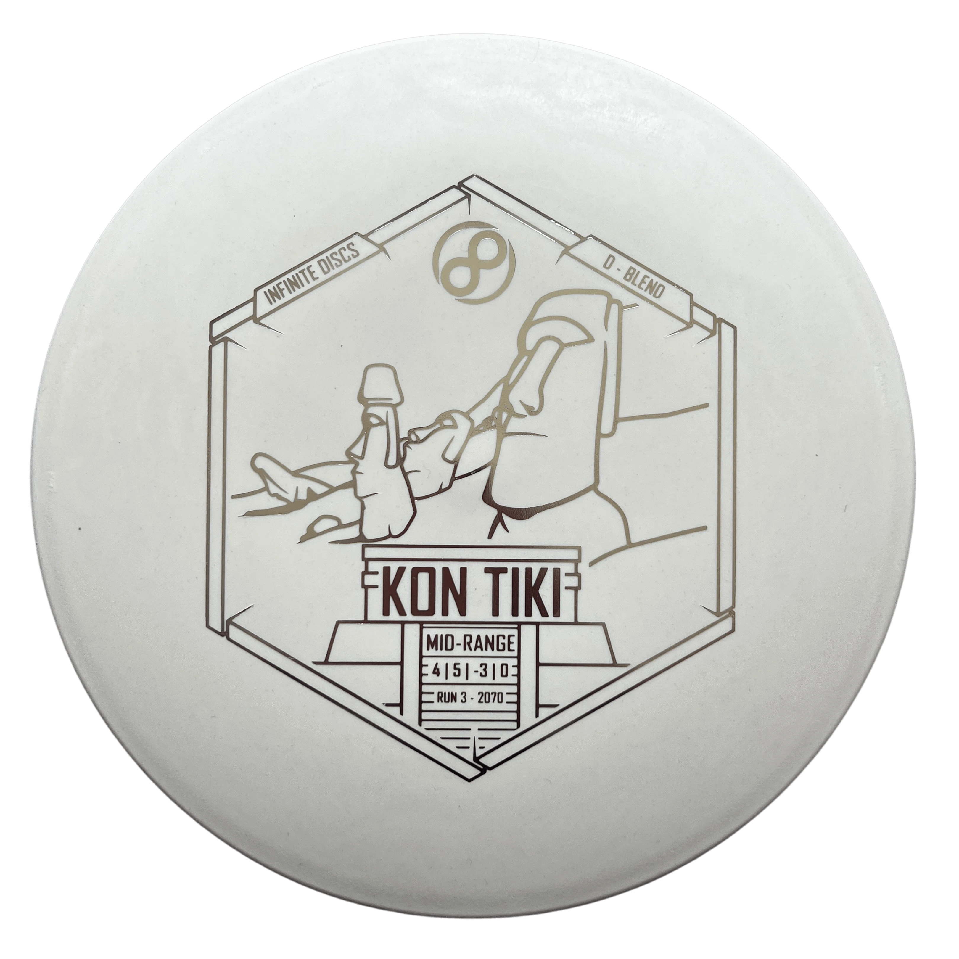 Kon Tiki Run 3 disc golf mid-range