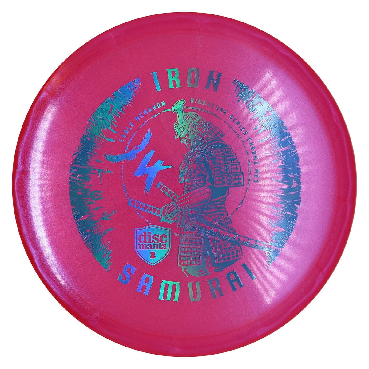 MD3 Red Iron Samurai Disc Golf Disc