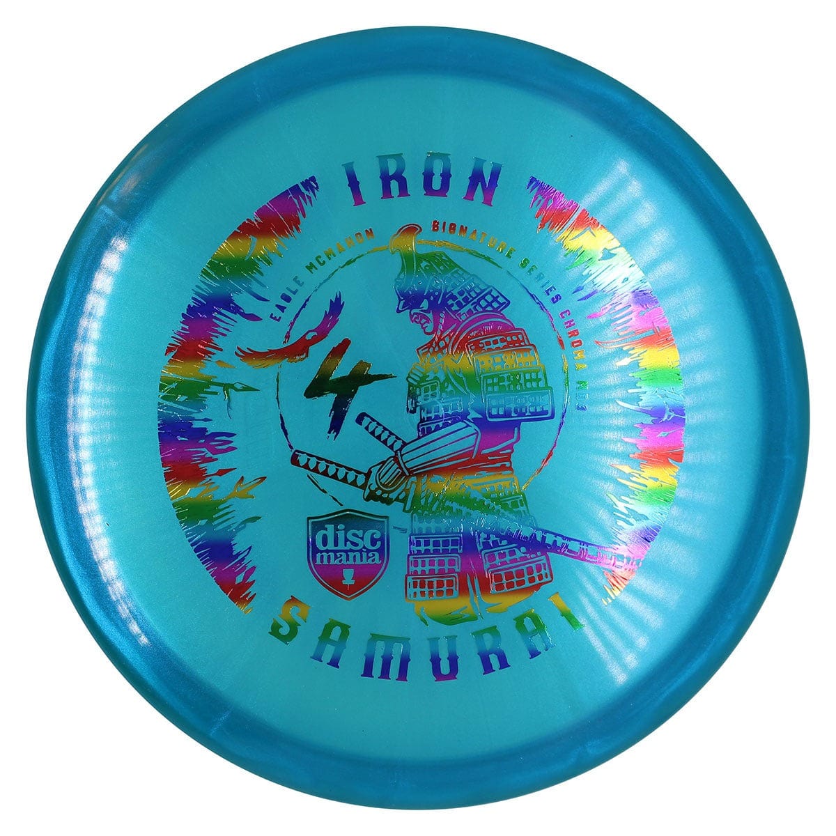 MD3 Blue Discmania Iron Samurai Disc Golf Disc