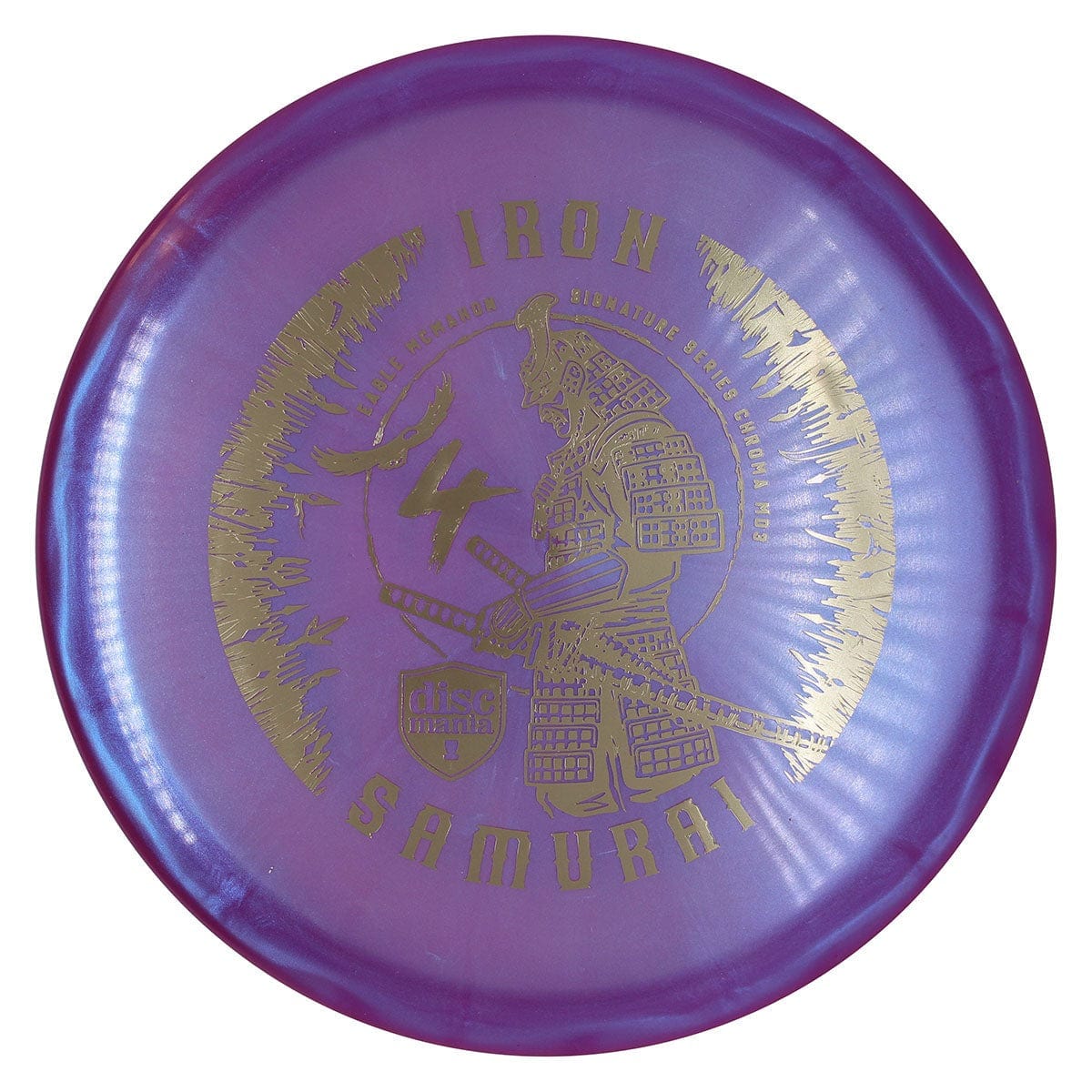 Purple MD3 Iron Samurai Disc Golf Disc