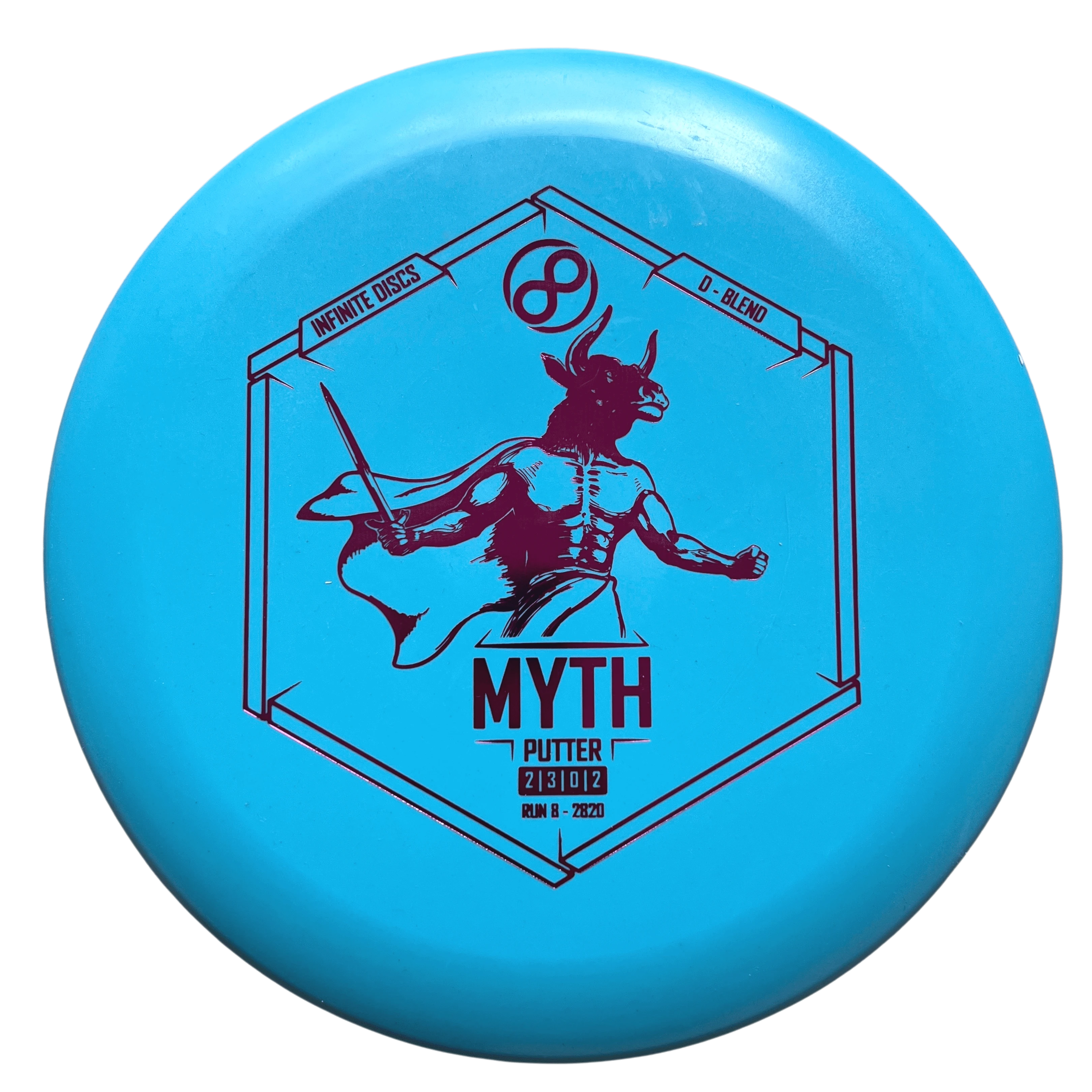 Infinite Discs Myth Run 8 disc golf putter