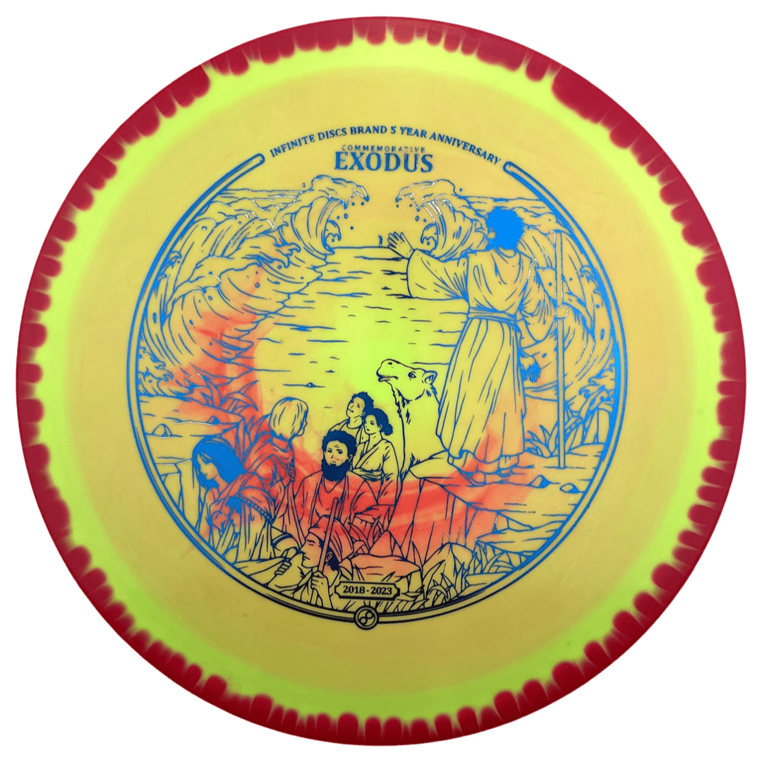 Innova Exodus disc golf disc with biblical scene