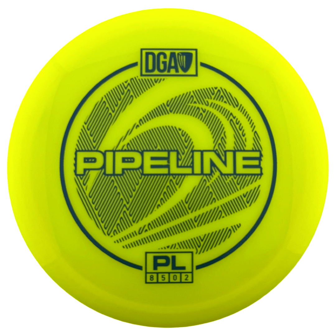Yellow Pipeline Proline disc golf disc