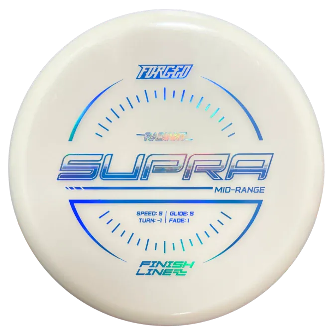 Line Disc Finish Line Discs Supra: Sleek Black Design for Disc Golf