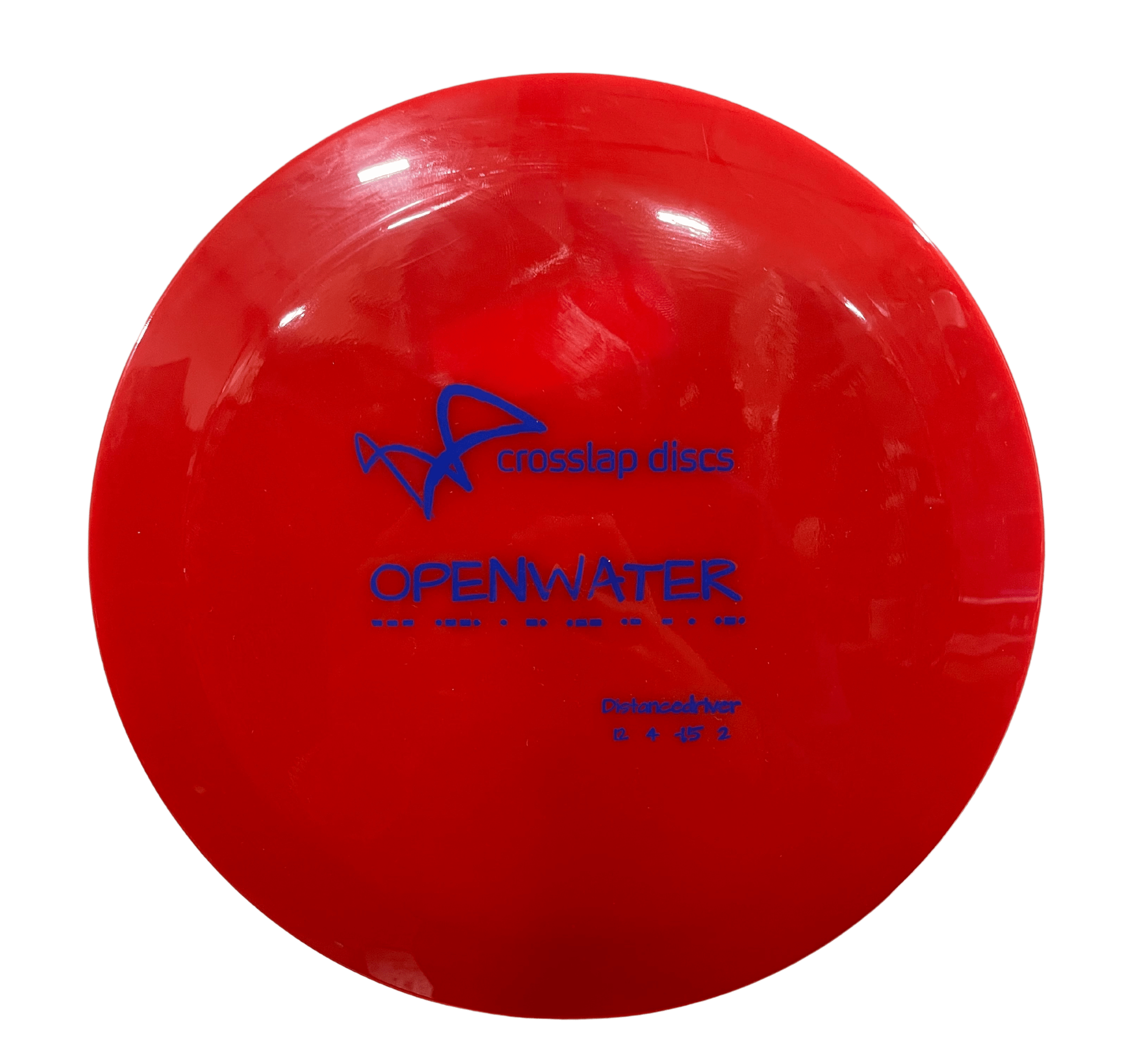 Red Openwater disc golf disc