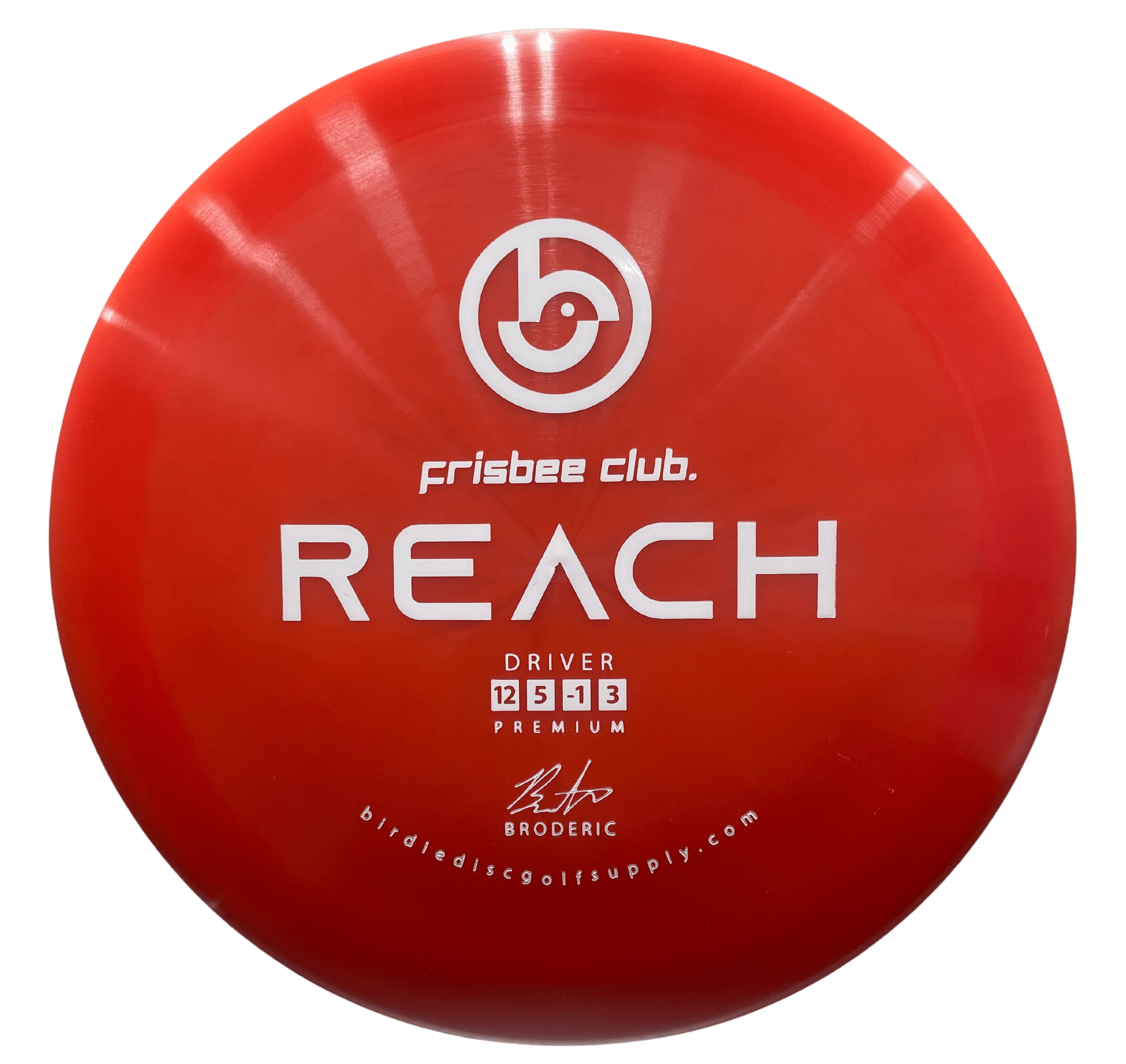 Red Reach disc golf driver