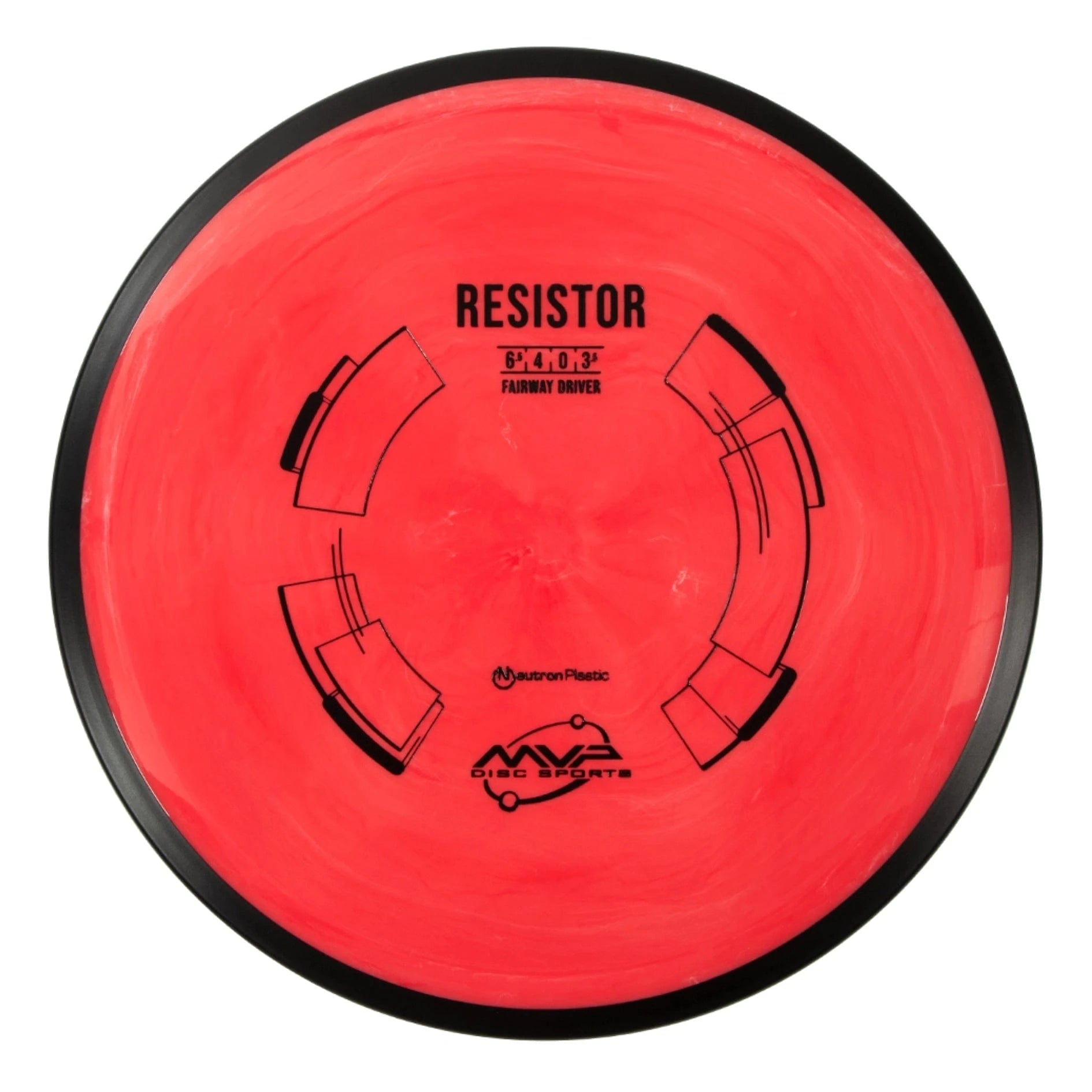 Red MVP Resistor Disc Golf Driver