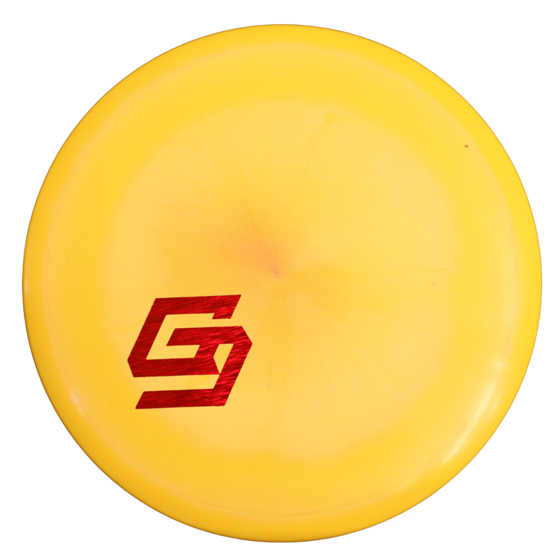 Discraft Buzzz Stable Midrange Disc Golf in Midnight Z Plastic with Bigfoot & disc golf basket