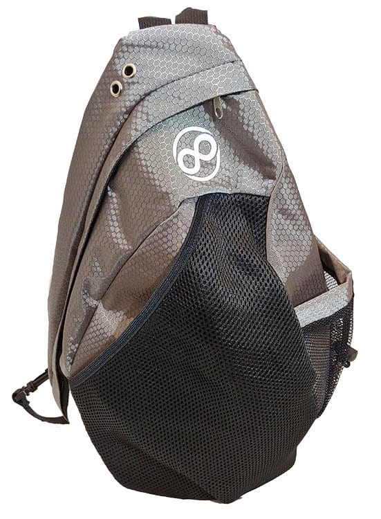 Grey Sling Backpack