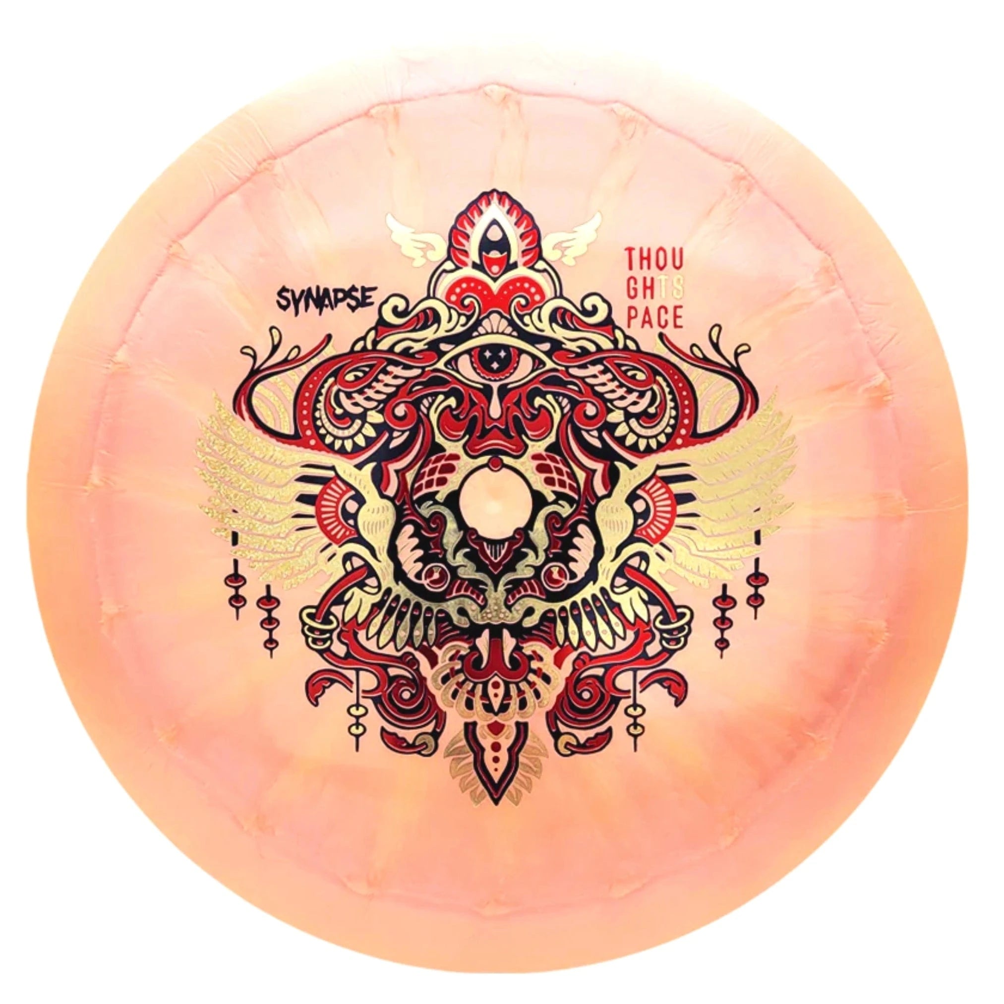 Synapse Ethereal disc golf disc with intricate design