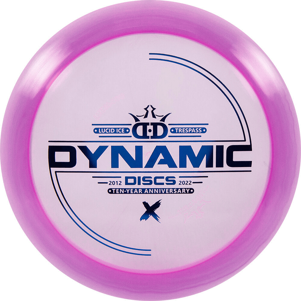 Dynamic Discs Trespass Lucid Ice Purple Disc Golf Disc