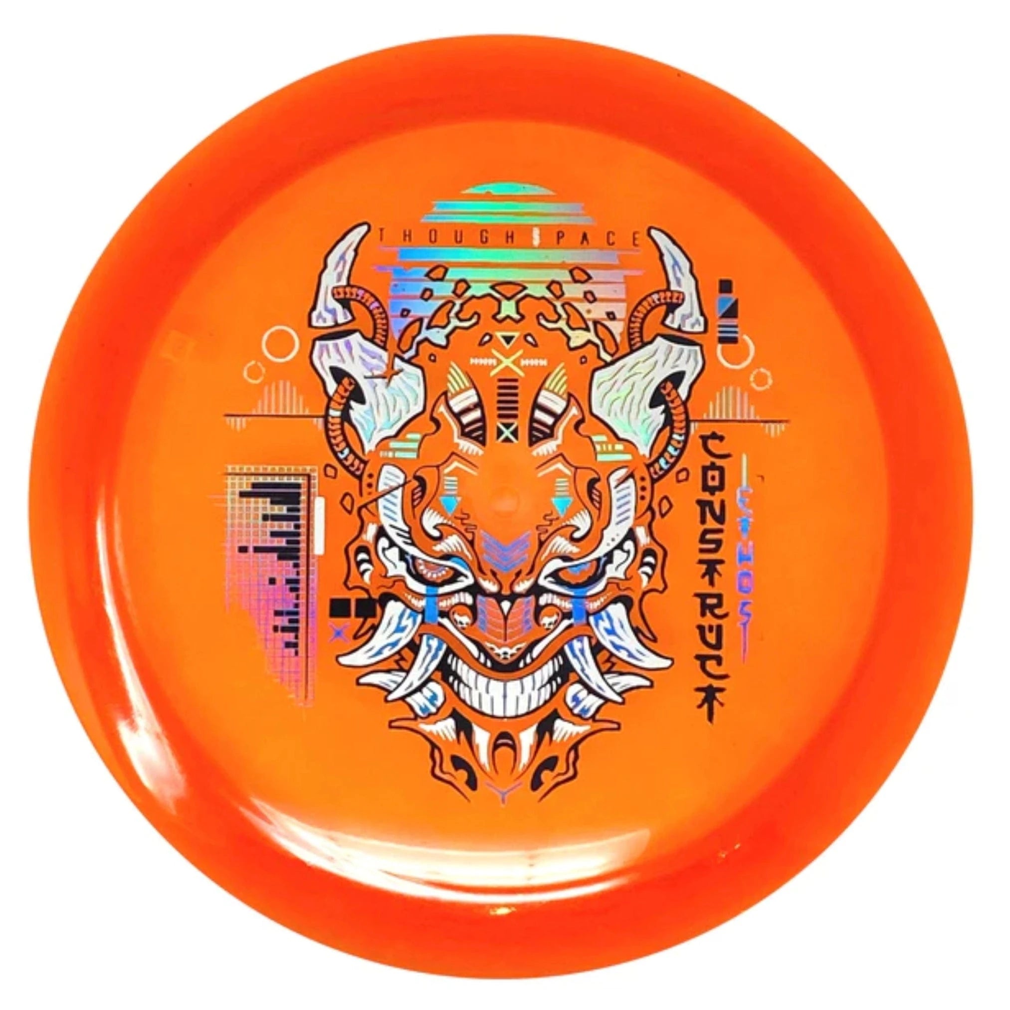 TSCON-ETS orange disc golf disc with graphic