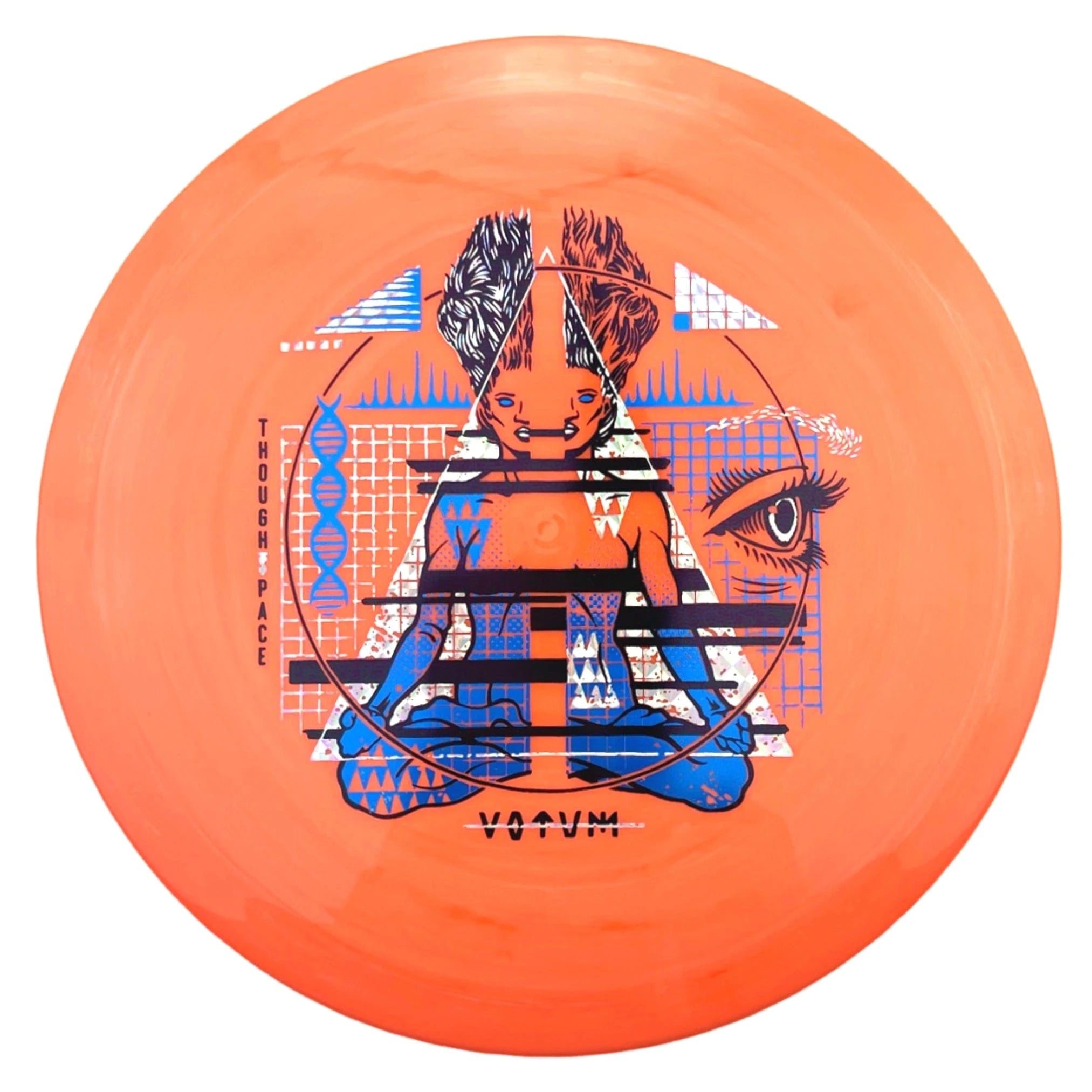 Votum Aura disc golf disc with unique graphic design.