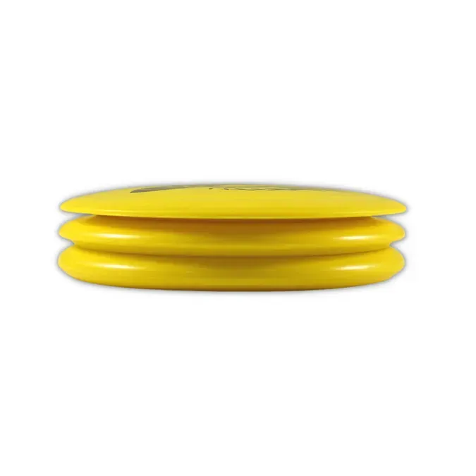 Yellow disc golf discs W675_122fe3c1