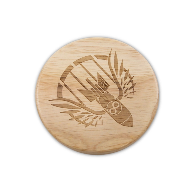 W675_60e3256a Wooden Coaster with Engraved Design