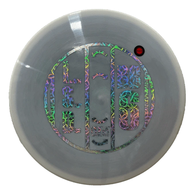 W675_BB6-Alpha disc golf disc with holographic design.