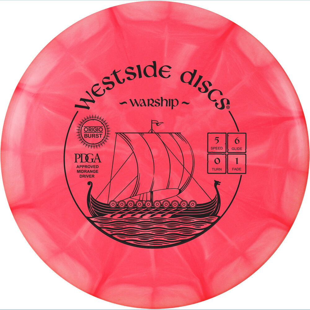 Westside Discs Warship Origio Burst Disc Golf Disc