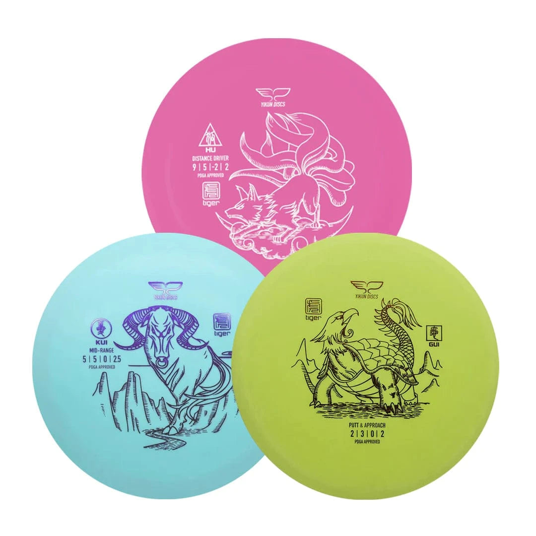 YK-DS-3TL disc golf discs with unique designs