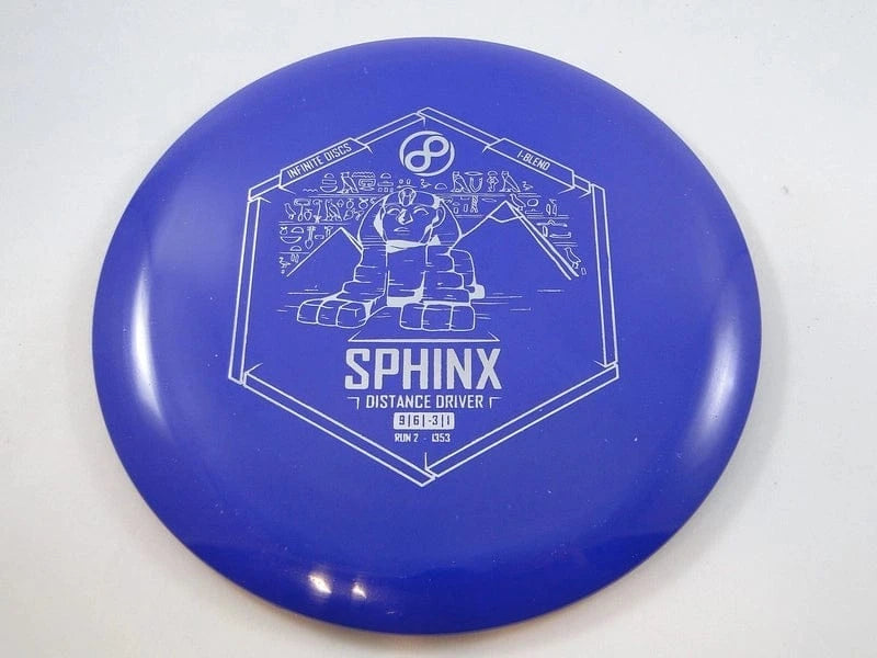 Blue Sphinx disc golf driver aede9b-0f13