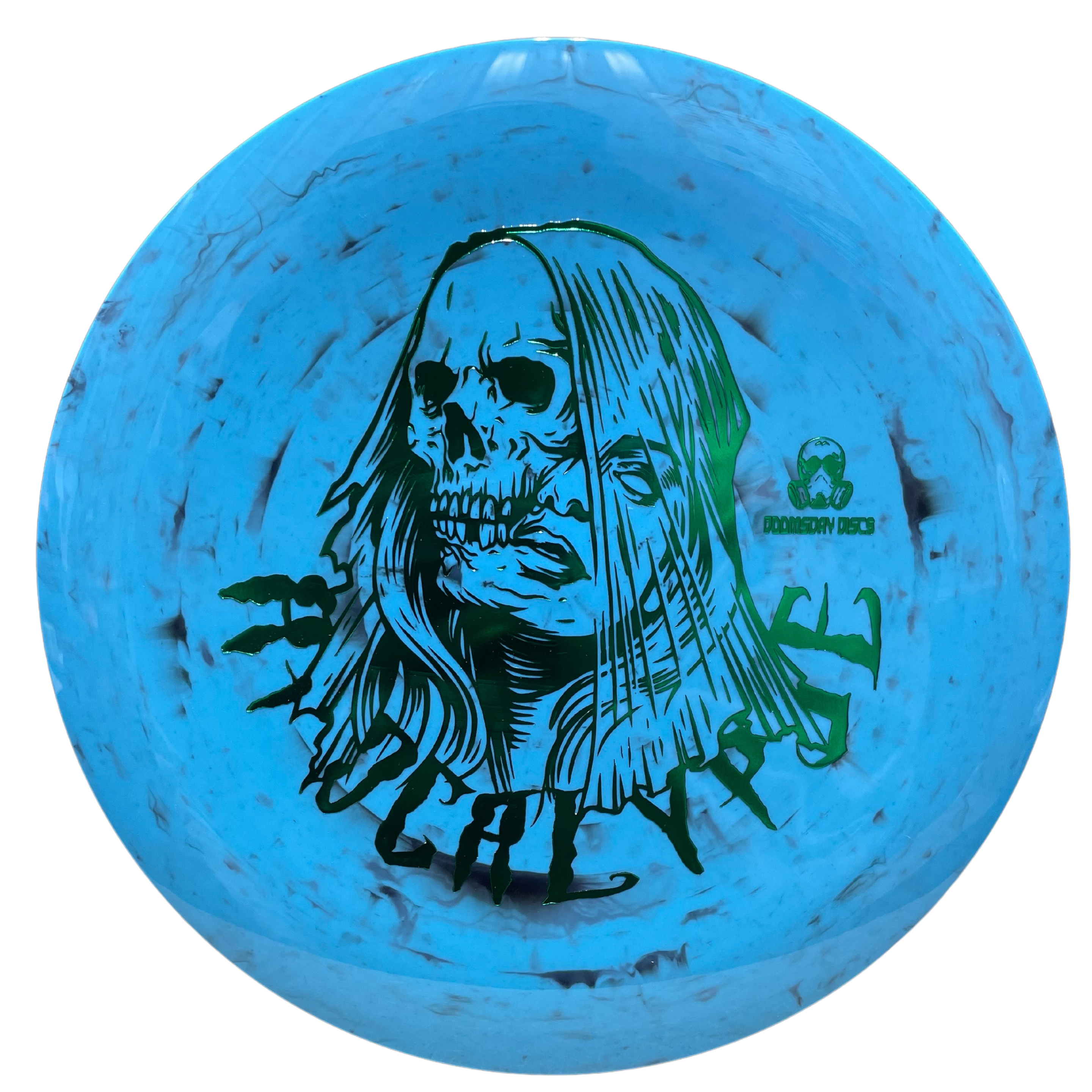 Apoc Blue disc golf disc