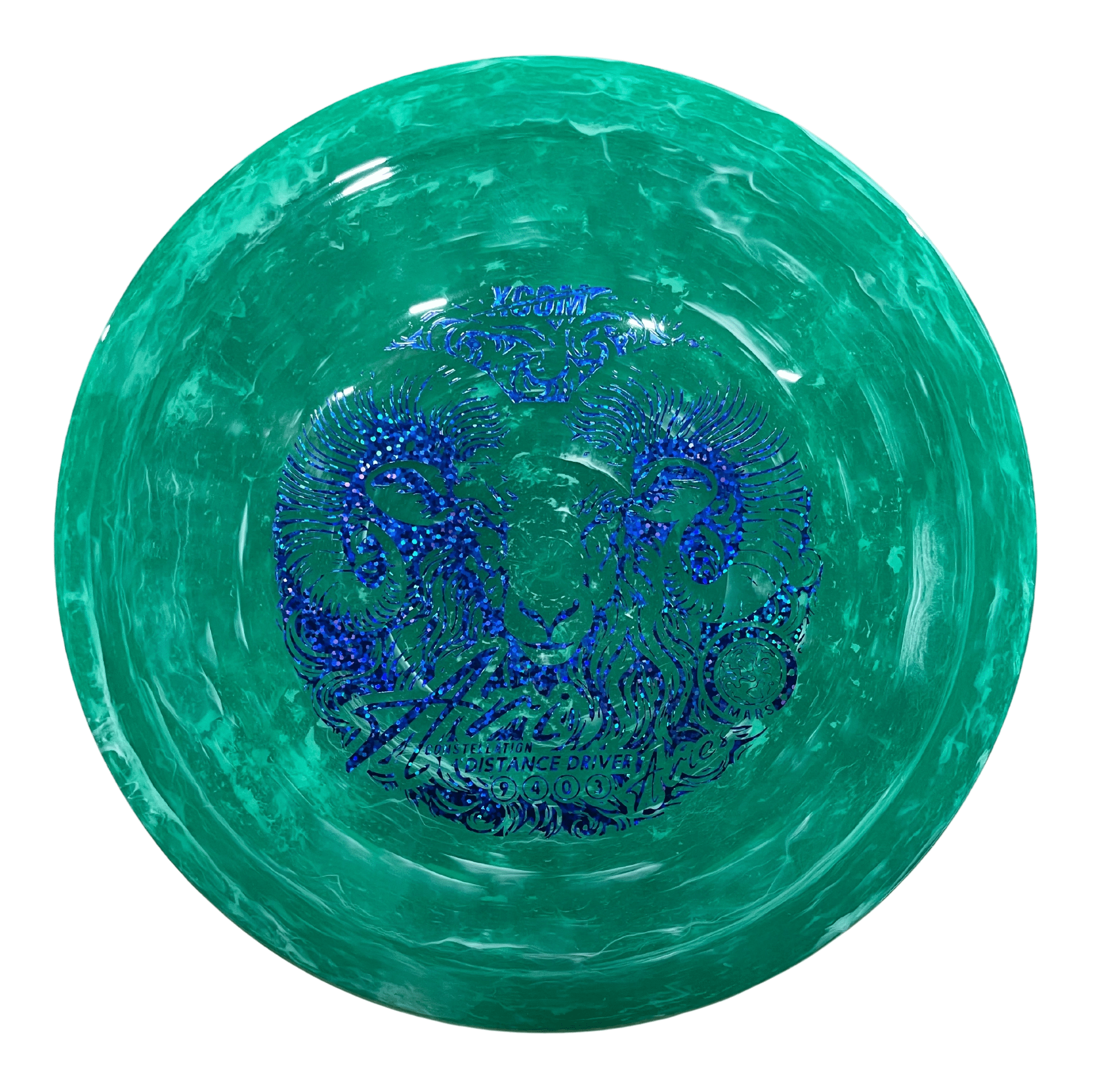 Ari Mars disc golf disc with dragon design