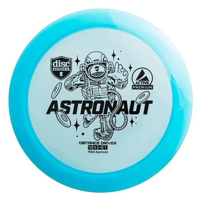 Blue Disc Mania Astronaut disc golf disc