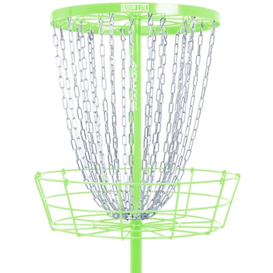 Axiom Lite Green Disc Golf Basket