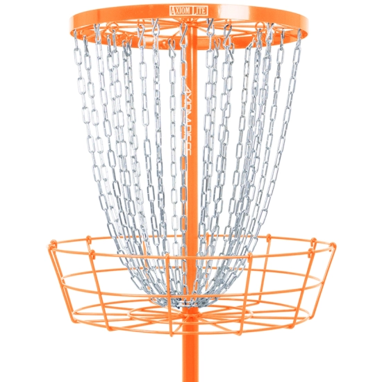 Axiom Lite Orange Disc Golf Basket