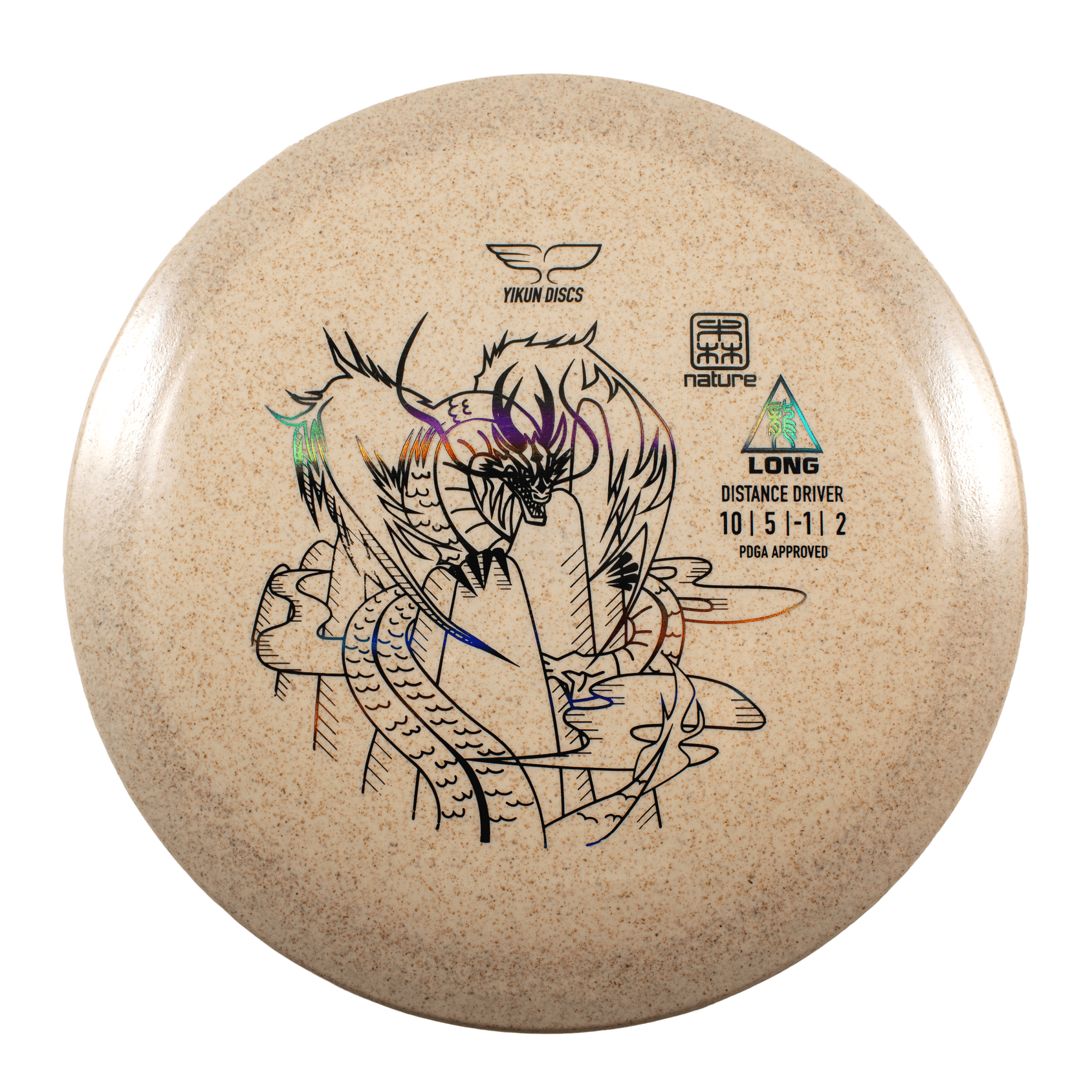 Yikun Discs Dragon Long Distance Driver Disc (b544544b)