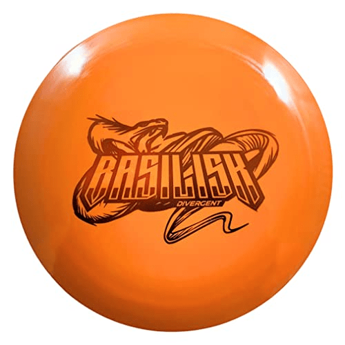 Orange Divergent Basilisk Max Grip Disc