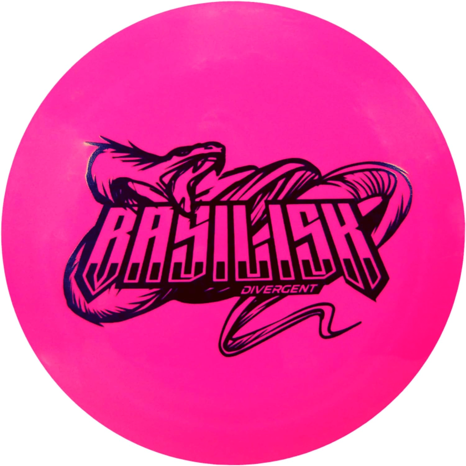 Pink Divergent Basilisk Max Grip Disc