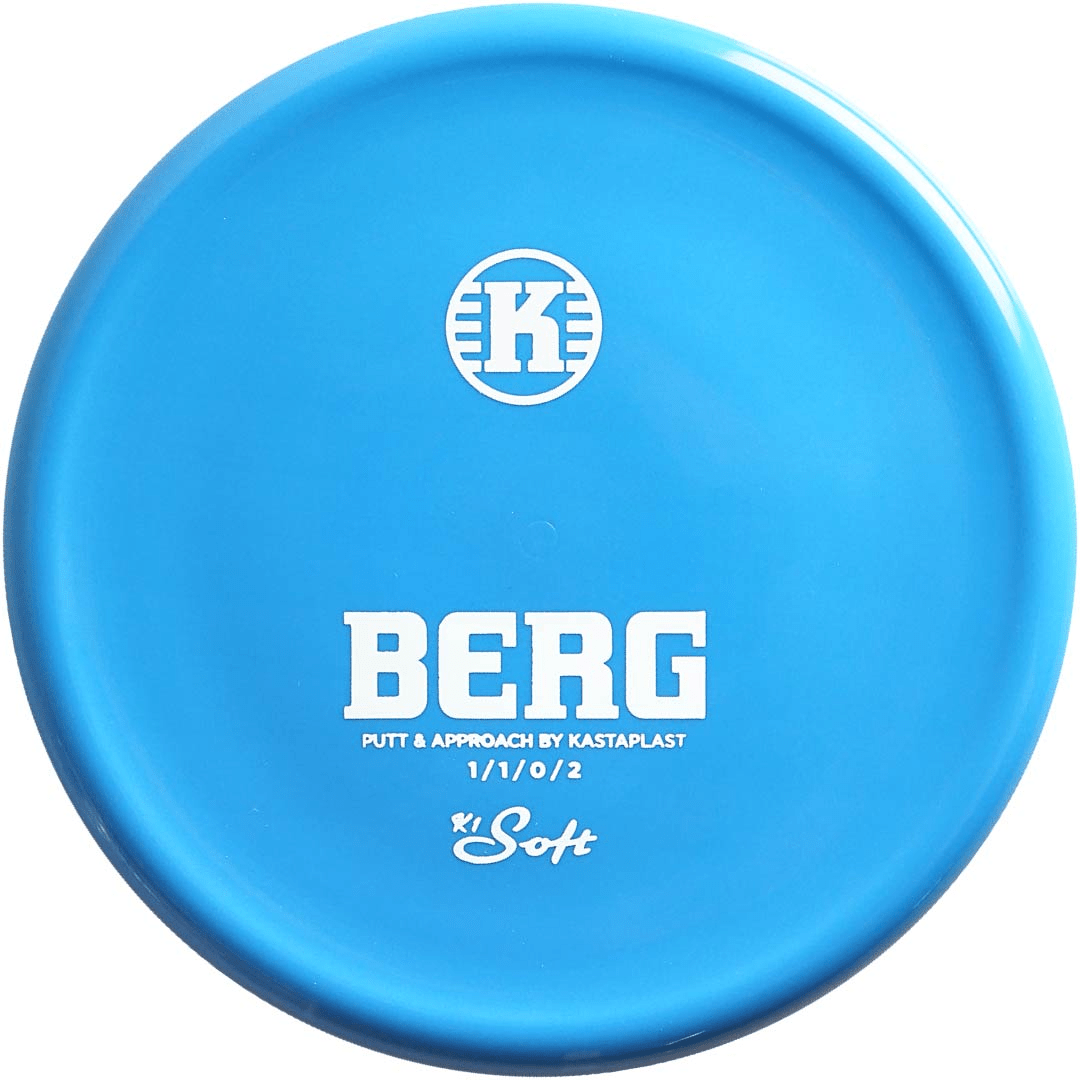 Kastaplast Berg Soft Blue Disc Golf Putter