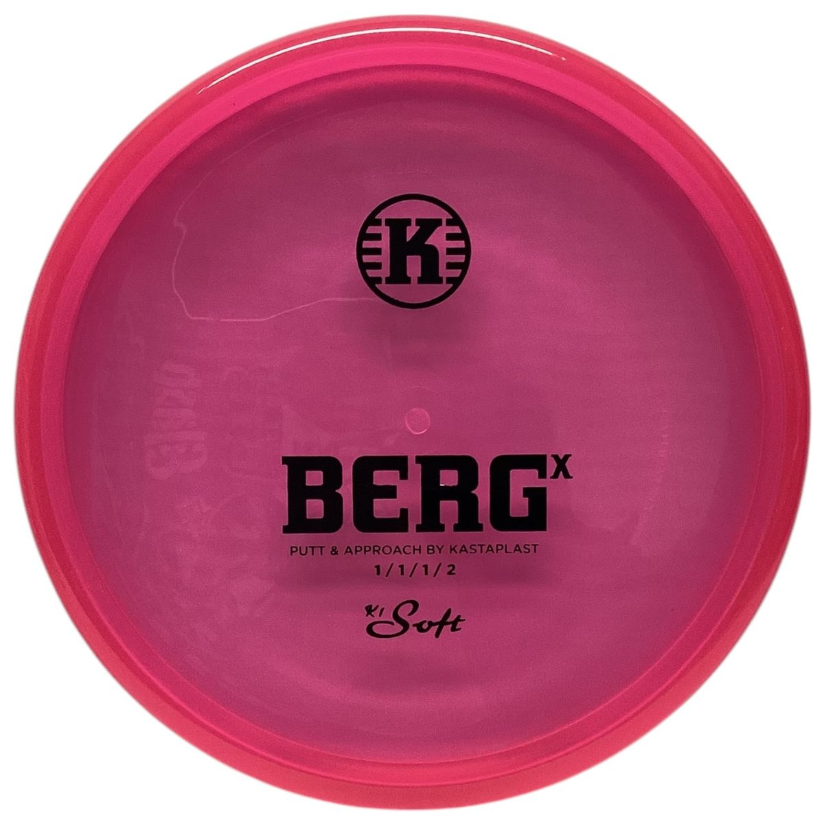 Kastaplast Berg X Soft Pink Disc Golf Disc