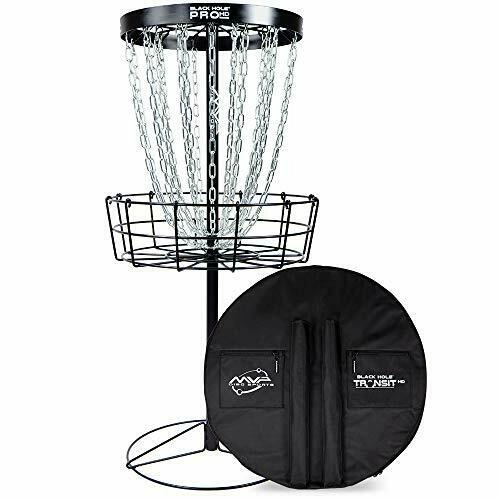 Black Hole Pro HD Disc Golf Basket with Transit Case