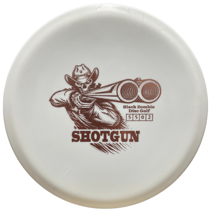Black Zombie Shotgun Disc Golf Disc